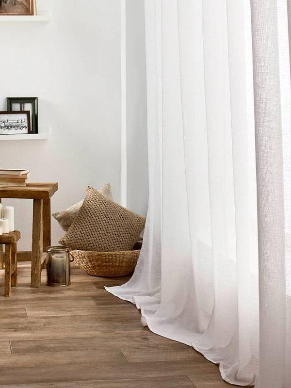 Curtain with Trux Combe White